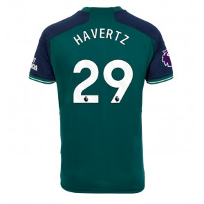 Lacne Muži Futbalové dres Arsenal Kai Havertz #29 2023-24 Krátky Rukáv - Tretina